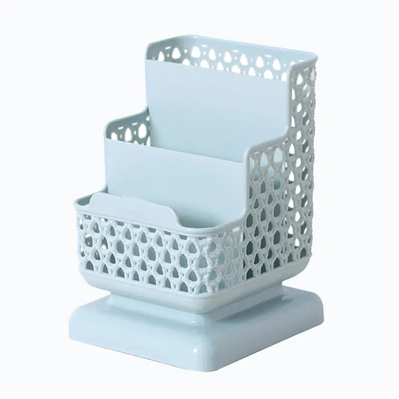 Creative Three-Layer Plastic Desk Storage Box Holder